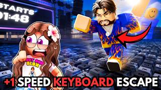 LIVE SPEED KEYBOARD Escape [ADMIN ABUSE!] Official Content Creator #roblox #trending #shorts