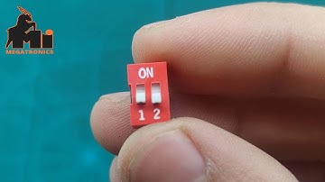 DS02-C169 | DS-02 flat dial switch 2 bit code switch 2.54mm pin dip switch