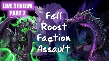 Gems of War - Part 2: Fell Roost Faction Assault Quick-Delve and High-Level Teams