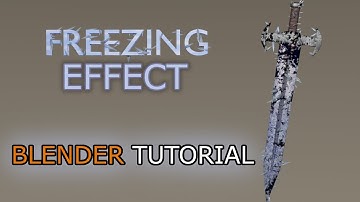 Freezing Effect (Blender Tutorial)