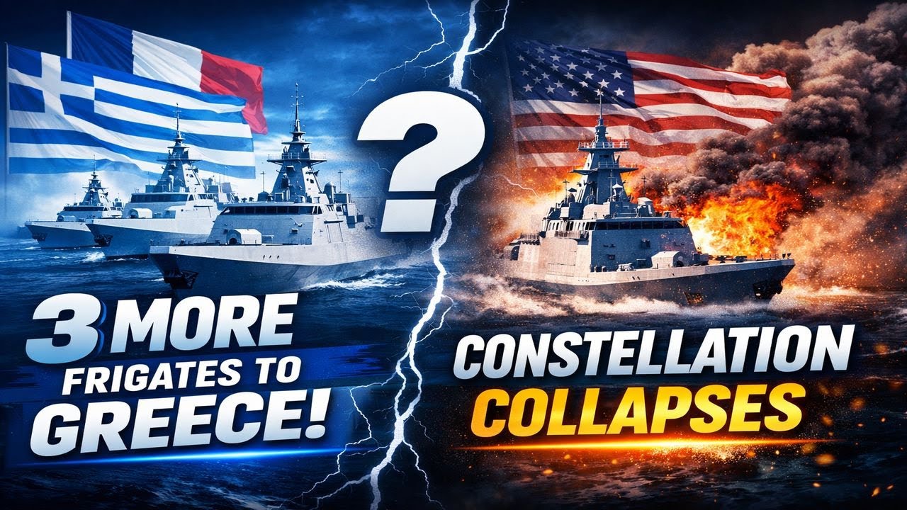 Франция предложила Греции еще 3 фрегата типа «Кимон» в связи с крахом американской спутниковой гр...