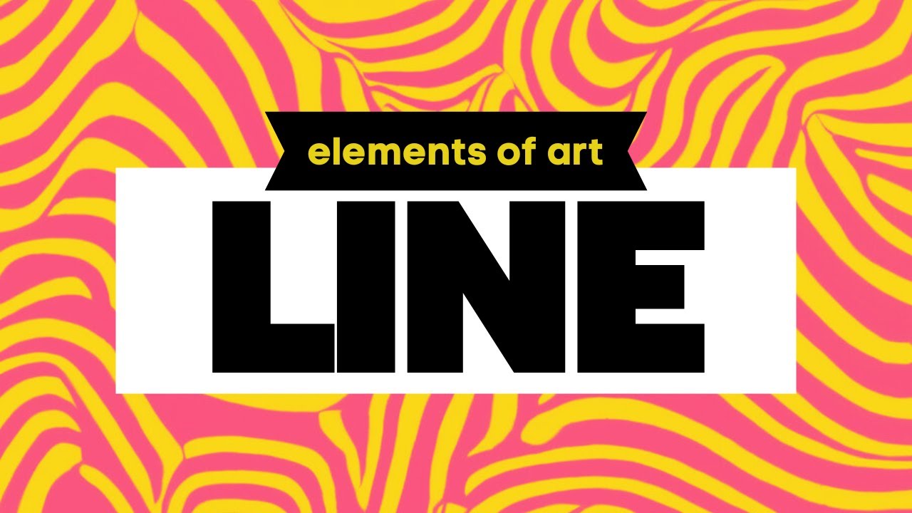 Elements of Art: Line - Art Lesson for Beginners, Elementary & Middle School Art 