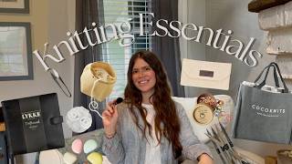 What's in my Knitting Tool Kit Notions, Needles & Supplies