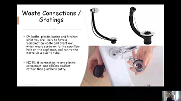 Session 2 Part 1   Sanitary Appliances and Pipe Sizes