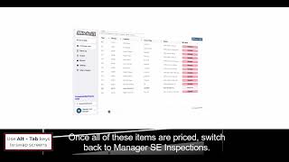 OneFlow Inspections -Pricing Identified Work