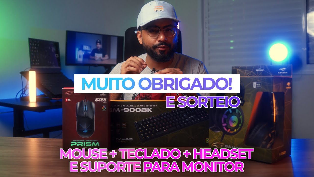 Obrigado 2022 e SORTEIO de um Kit INCRÍVEL! (C3tech e Slikdesk) - YouTube