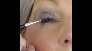 Tricia&#39;s Upclose Guide to Applying Look Fabulous Forever&#39;s Cool Blues No Shimmer Eye Shade Trio