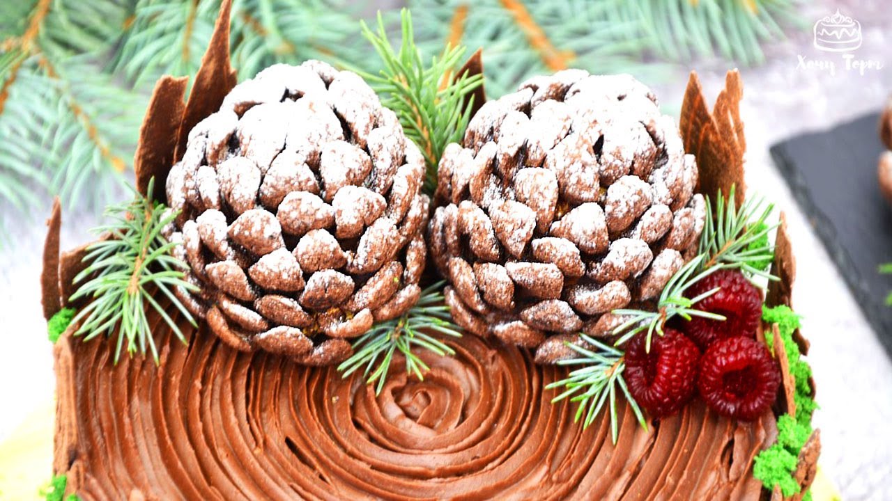 🎄 НОВОГОДНИЕ ШИШКИ за 15 минут! 🎅 Простой десерт на Рождество и Новый Год 2026 🎄