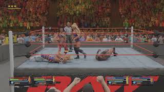Wwe 2K25 Online - Bayley & Charlotte Flair Vs. Cody Rhodes & Randy Orton