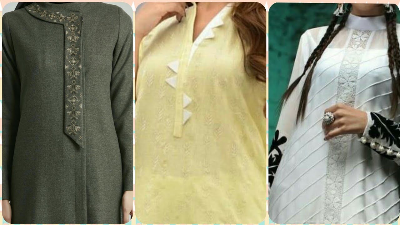 Latest neck designs for suits 2019 fashion – Latest Pakistani Indian Salwar  Kameez Designs & Trends – Blouses Discover the Latest Best Selling Shop  women's shirts high-quality blouses