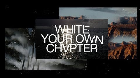 WRITE YOUR OWN CHAPTER by ION - TEASER