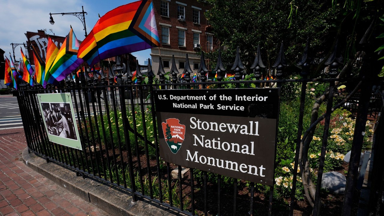 National Parks Service removes rainbow Pride flag from Stonewall National Monument
