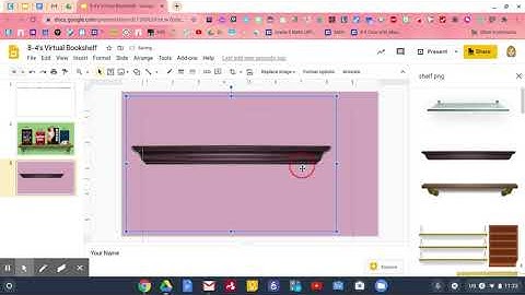 Virtual Bookshelf Tutorial