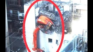 Heavy Equipment: Excavator FAIL/WIN 2016 Construction Accidents Caught On Tape Disasters Crash #11