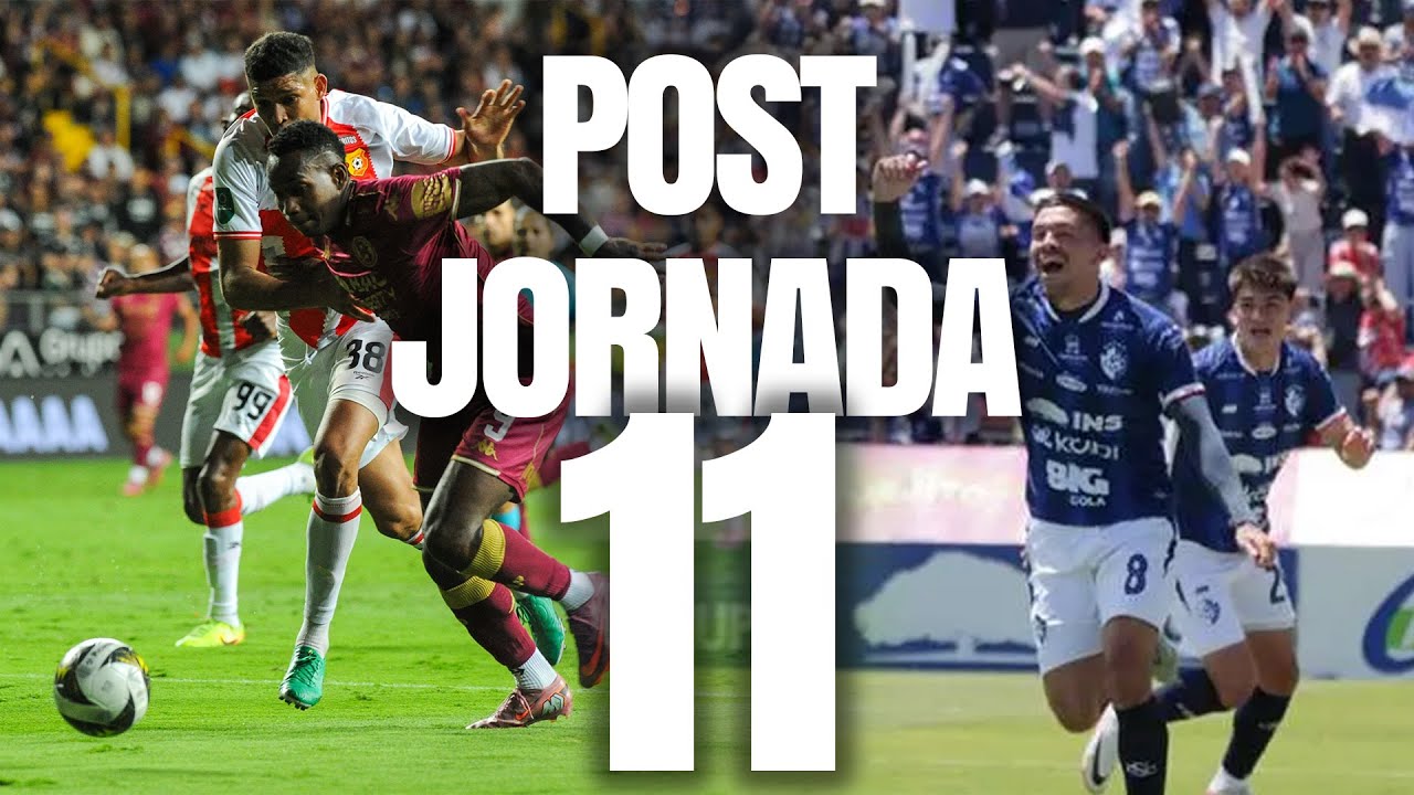 LIVE POST JORNADA | Saprissa a 1 pto del líder Herediano | La Liga despierta y Cartaguito cumplió