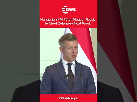 Video New Hungarian PM Peter Magyar Set for Historic Summit with Zelenskyy Next Week | DWS News | AH1C