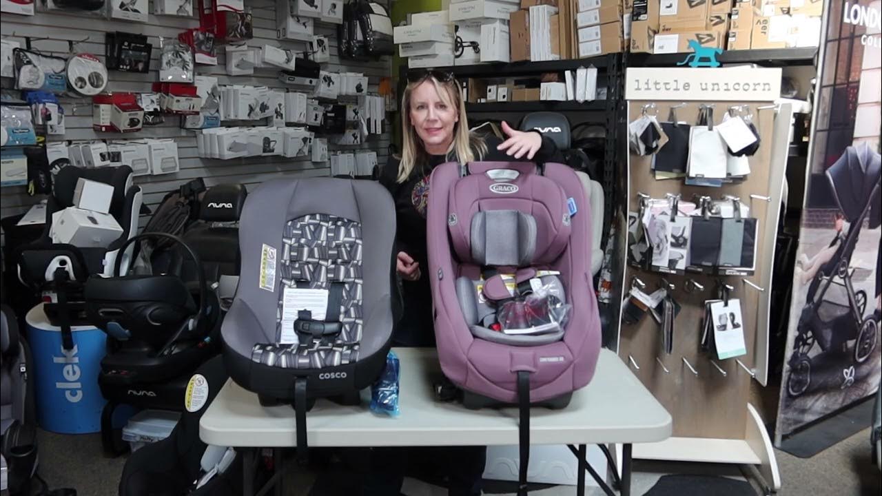 Travel Convertible Car Seat Comparison Graco Contender Cosco