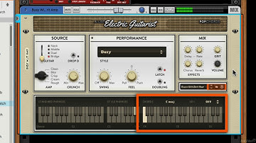 Reason Rack Extensions 101:  Backline Rig V3 - Explored - 53. Pop Chords A-List Electric Guitarist -