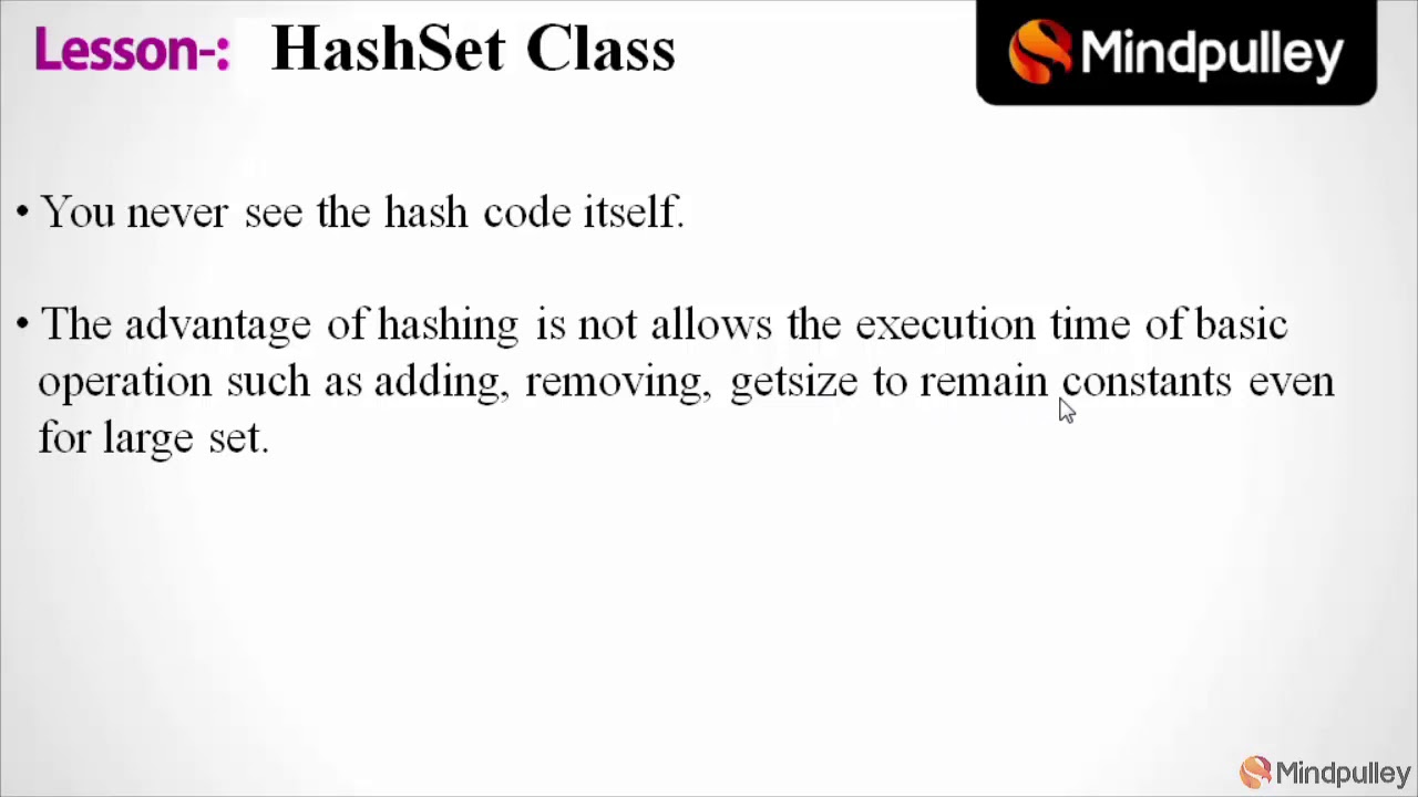 016 Hash set class - Advance Java Beginners to Expert - YouTube