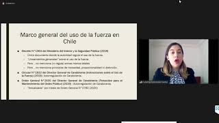 Intervención de Catalina Fernandez Carter en la sesión de la Comisión de DDHH del Senado 15.9.20