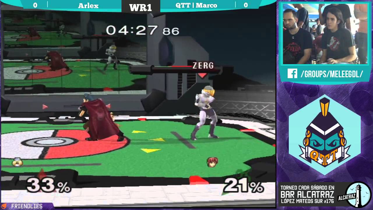 SSBM WR2 - TSG | Arlex vs. QTT | Marco - QTT08 @ Alcatraz Bar