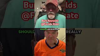 Burt @ FSU #burtreynolds #floridastate #fsu #shortsfeed #1970scinema #seminoles #collegefootball