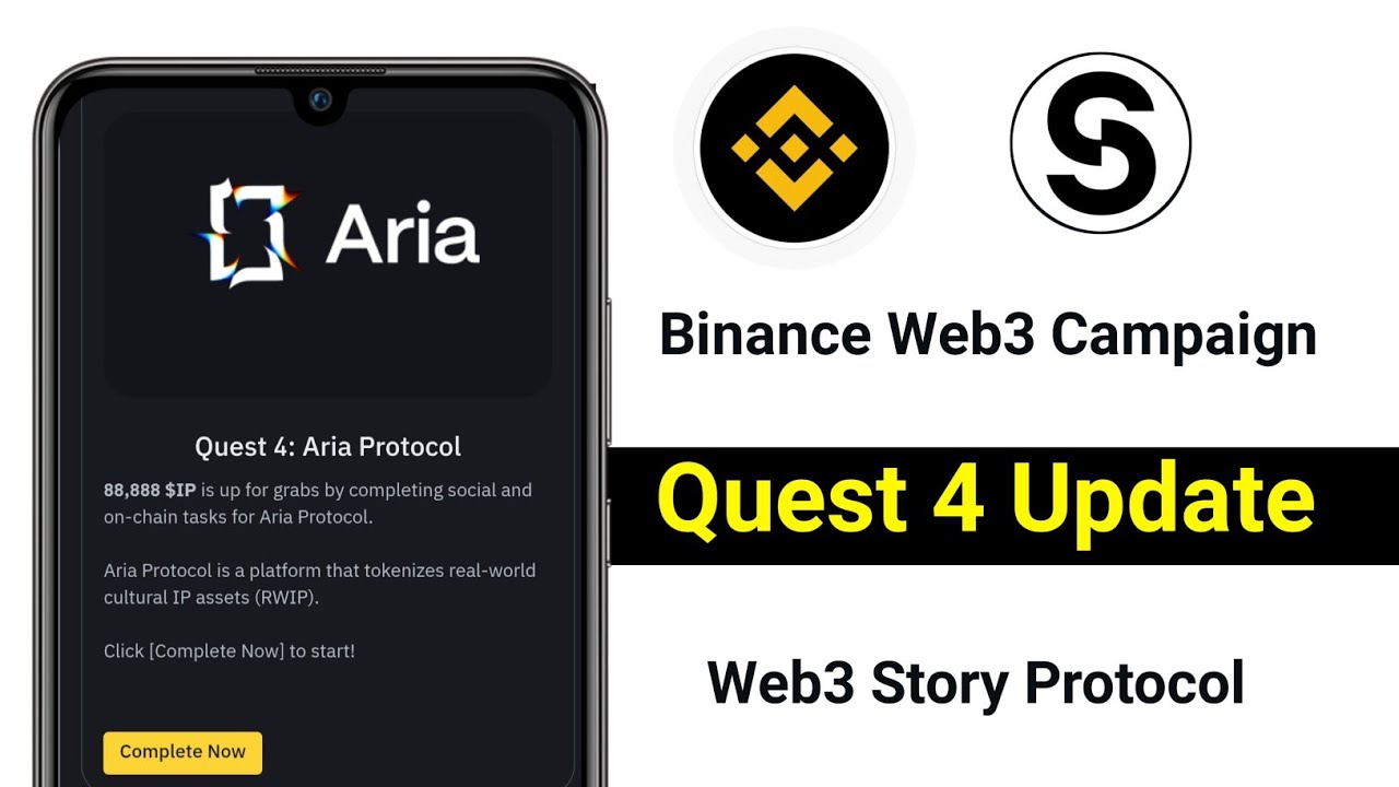 Binance web3 story protocol Quest 4 || Story protocol Airdrop Update || Hypertechbd