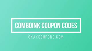 Comboink Coupon Code How To Use Comboink Promo Code