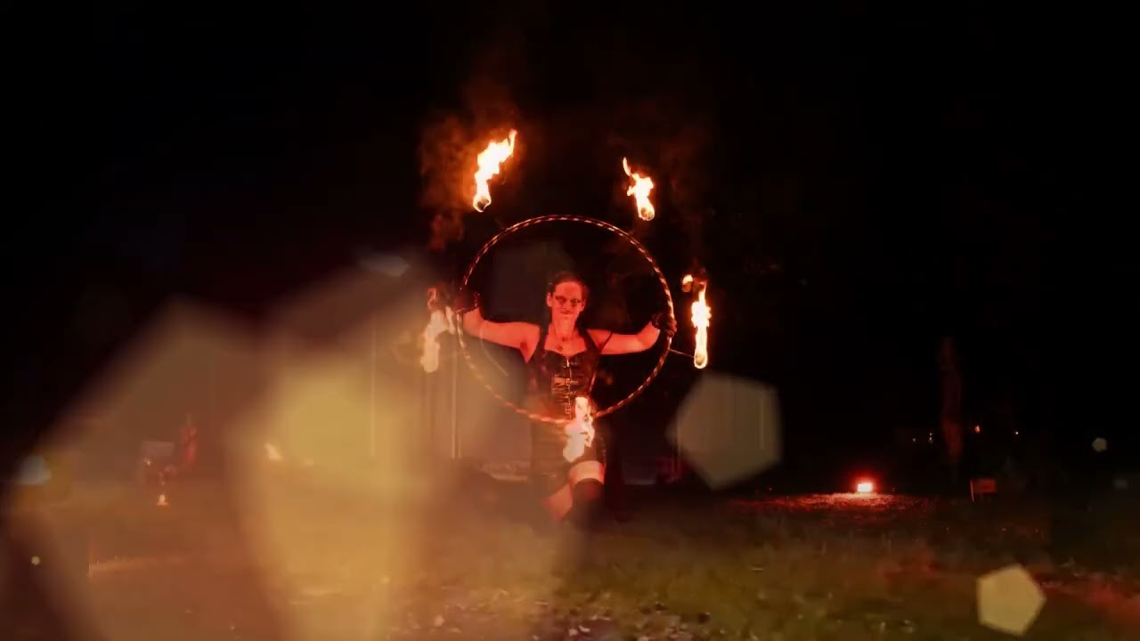 Feuershow 2025 mit Fire of Witch & Dragon