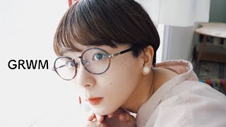 【GRWM】お仕事前の服選びと朝の身支度