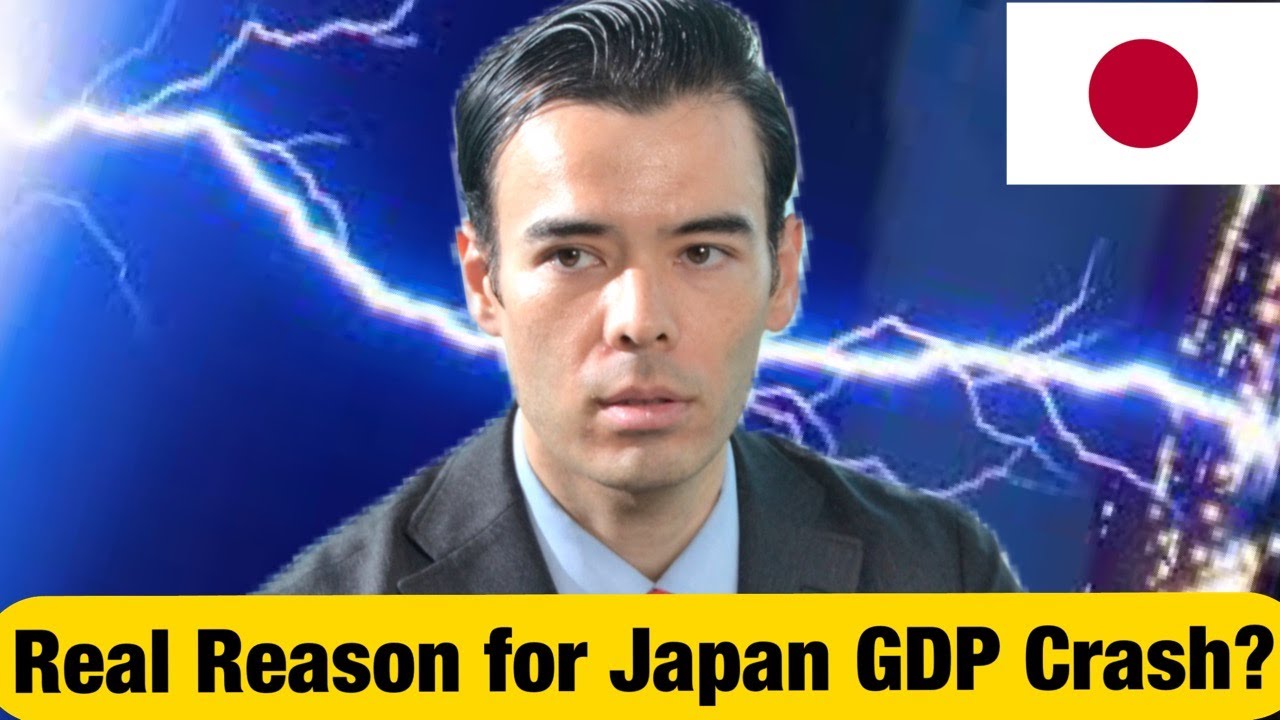 GDP in Japan CRASHES Historical 27.8%!  What is the Real Reason?