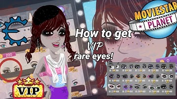 HOW TO GET RARE VIP EYES ON MSP!! {CHEAT ENGINE REQUIRED} (read description for codes!)