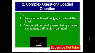 Logic and critical thinking (Freshman common course) Chapter 5  Fallacy part 3 and 4 by Afan Oromo