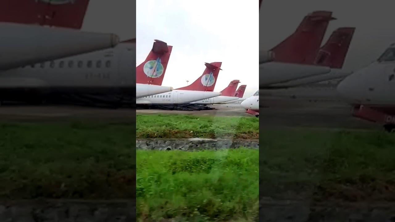Abandoned Kingfisher planes at chennai airport | Vijay Mallya  plane | 