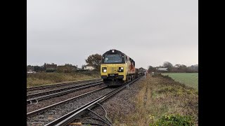 Locomotive Hauled Trains Around Barnham - November 2020 (Part 1)