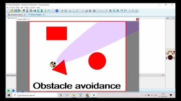 Obstacle avoidance turtle simulation in Proteus