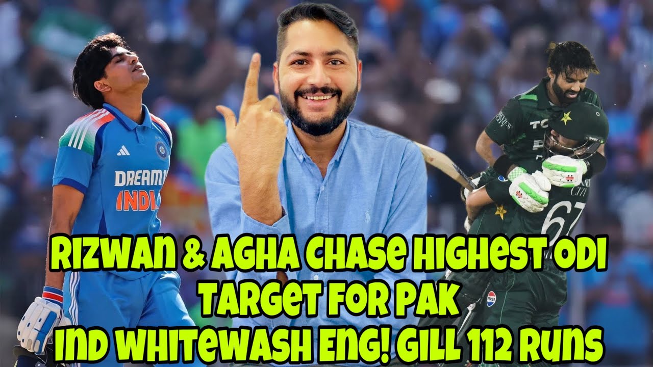 Rizwan & Agha Chase Highest Target For Pakistan vs SA! India Clean ...