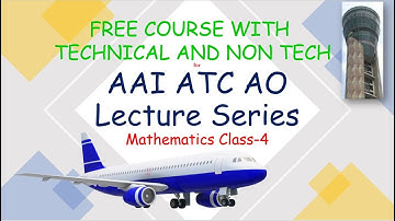 AAI ATC AO LECTURE SERIES | MATHS CLASS-4 | Matrices #AAI #ATC  #ATCPREVIOUSYEAR #ATCQUESTION PAPER