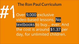 Ron Paul Curriculum - Top 5 Reasons to Use Ron Paul's Homeschool Program