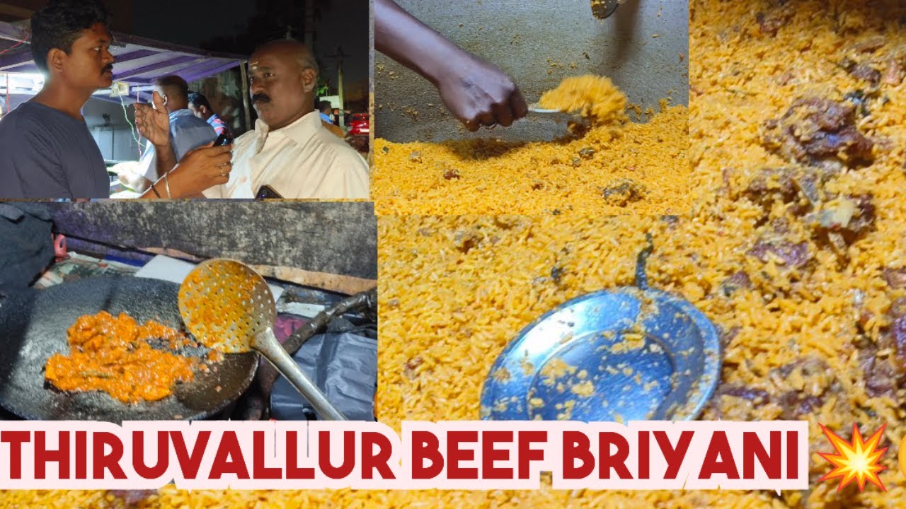Thiruvallur Beef Briyani 💥 Interview with Professional people Muyarchisei YouTube