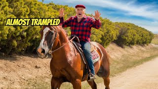 Epic Old Man Falls Off