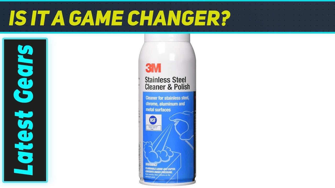 Stainless Steel Cleaner & Polish – Best for a Streak-Free, Fingerprint-Resistant Shine