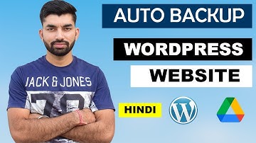How to set Auto Backup  for WordPress Website Hindi || 2022
