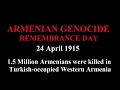 Armenian Genocide 1915 in Turkey