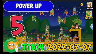 Angry Birds Friends HighScore Level 5 Tournament 1104 Power UP Walkthrough 2022 07 07