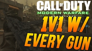 COD 4 Remastered 1v1 W Every Gun - MP44