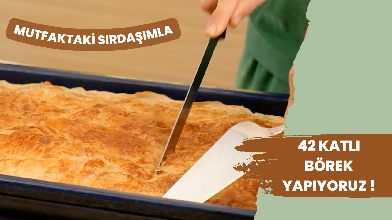 42 Katlı Ispanaklı Börek Tarifi | Börek Tarifleri
