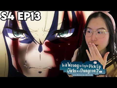 EMOTIONALLY DRAINED AFTER THIS..😭 DanMachi Season 4 Episode 13 Reaction & Review