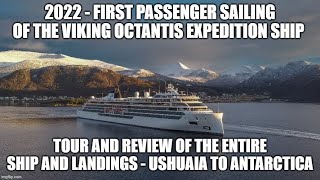 2022 Viking Octantis Exploration ship – First sailing to Antarctica - Ship Tour and Review