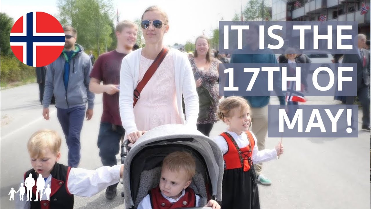 Americans celebrate 17th of May in Norway - YouTube